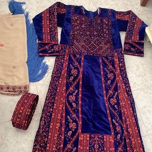 Traditional Palestinian thob/dress